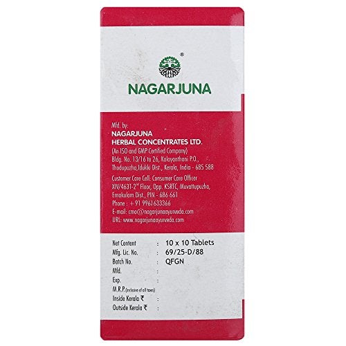 NAGARJUNA Stresnil Tablet with Free Pachak Methi, Multi, Standard, 100 Count - Image 2