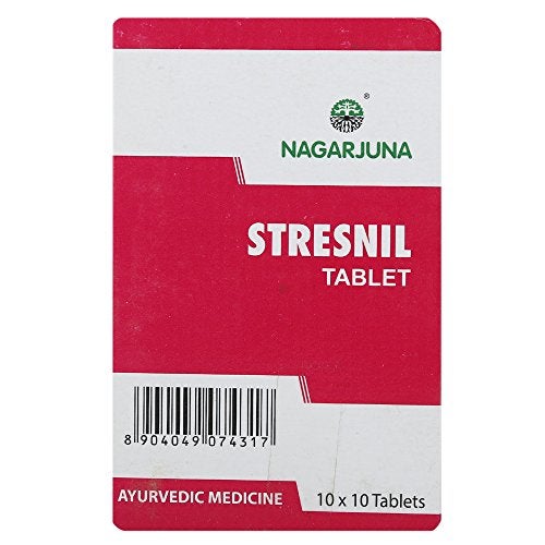 NAGARJUNA Stresnil Tablet with Free Pachak Methi, Multi, Standard, 100 Count - Image 1