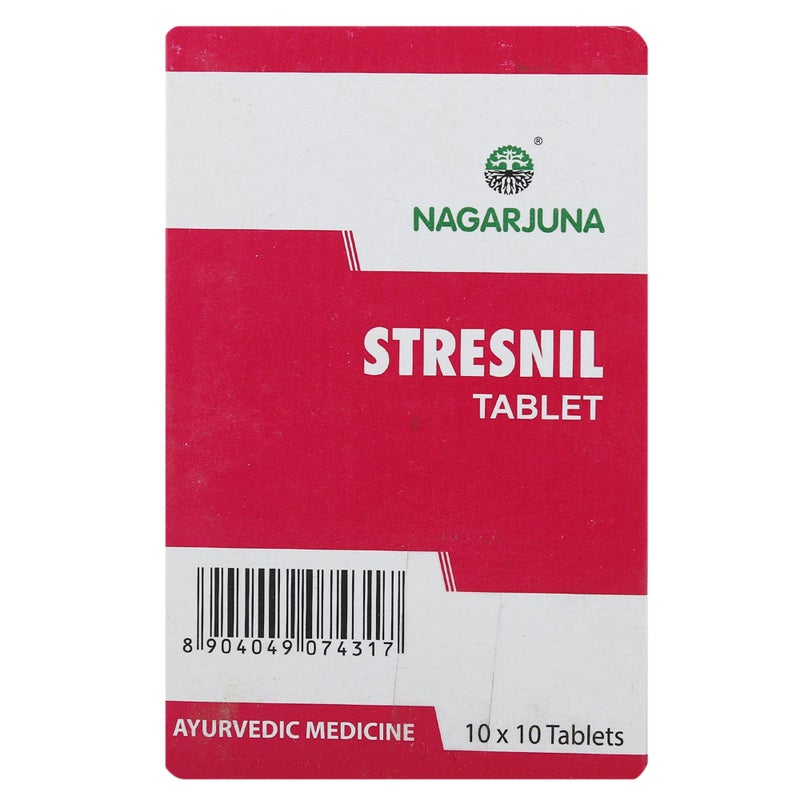 NAGARJUNA Stresnil Tablet with Free Pachak Methi, Multi, Standard, 100 Count - Image 5