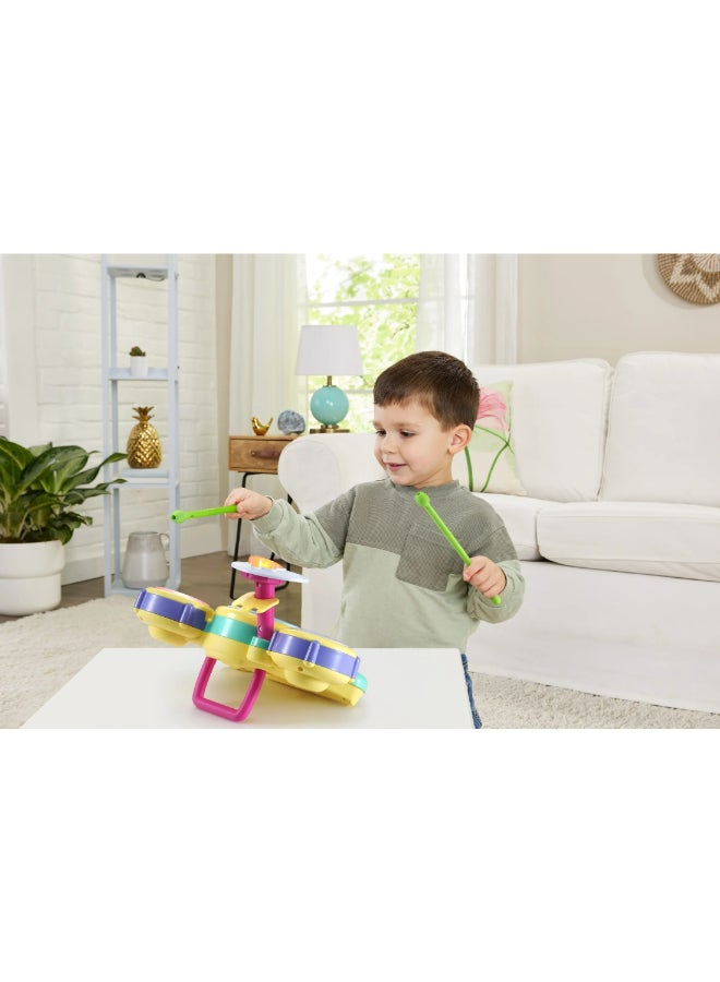 vtech Bluey Hooray Drum Set with Light-Up Pads, Music & Rhythm Games (Ages 3+) - Image 4