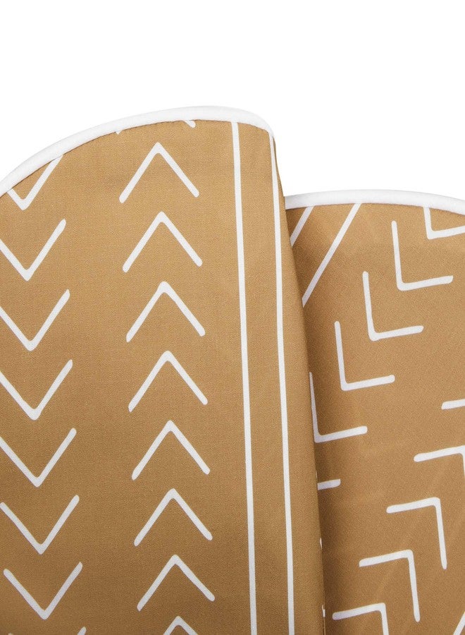 Boppy Nursing Pillow Cover, 100% Organic Cotton, Camel Stitched Stripe, Fits The Original Support Pillow for Breastfeeding and Bottle Feeding, Cover Only, Nursing Support Pillow Sold Separately - Image 5