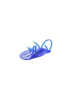 Dolphin Swim Training Hand Paddles with Adjustable Silicone Straps – Blue  - Image 2