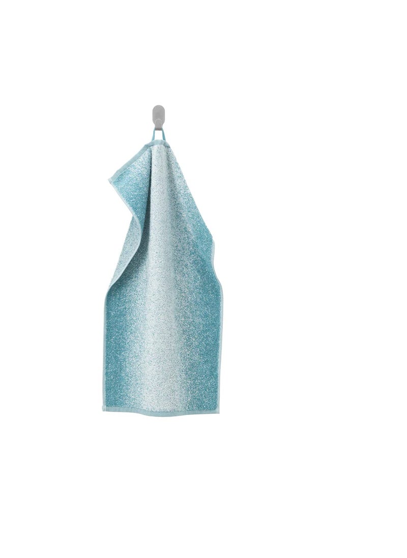 Gujguj Gujguj Hand Towel WhiteTurquoise 40x70 CM 16x28 