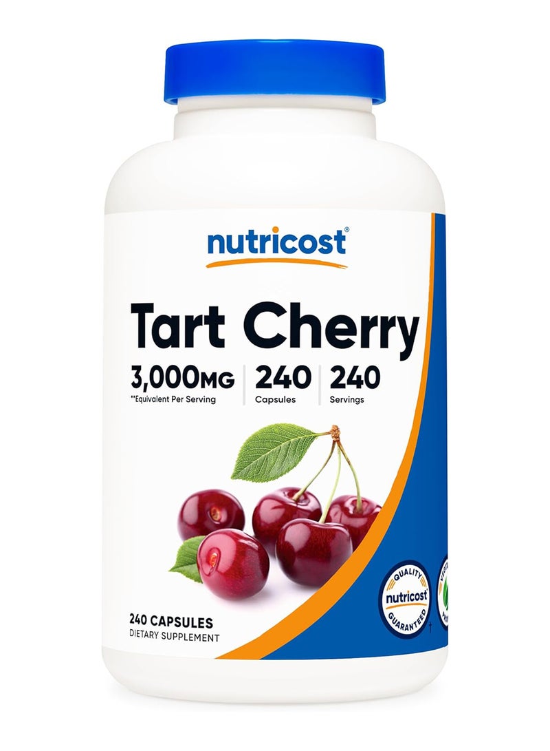 تارت الكرز بخلاصة 3000 ملجم 240 كبسولة نباتية - Image 1