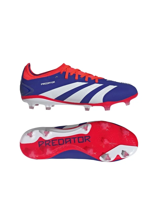 adidas أحذية كرة قدم اديداس بريداتور برو FG بيضاء مقاس 3.5