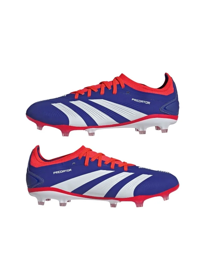 adidas أحذية كرة قدم اديداس بريداتور برو FG بيضاء مقاس 3.5