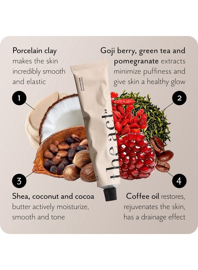 The Act Facial Mask - Moisturizer Coffee Face Mask -Hydrating Face Masks Skincare, Antioxidants for All Skin Types | Lightweight, Non-Greasy 2Fl Oz - Image 5