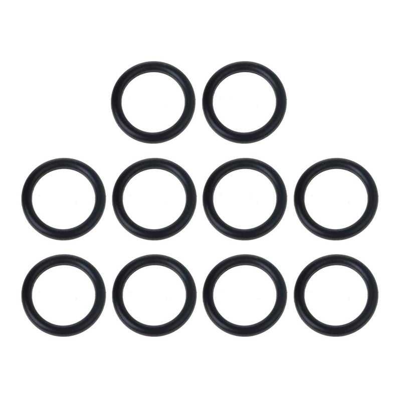 FPOUT 10Pcs G14 Thread Water Cooling Silicone Seal ORing Water Cooler PC Accessories