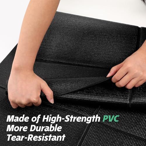 Molain Walking Pad Mat, Foldable Treadmill Mat for Hardwood Floors & Exercise Equipment- 68x24 Inch Non-Slip Gym Floor Protection, Shock Absorption for Carpet & Home Workout - Image 3