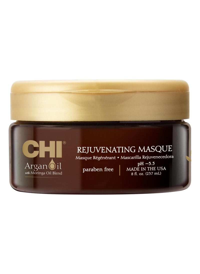 CHI Argan Oil With Moringa Oil Blend Rejuvenating Masque 8 fl. oz. (237 ml) 