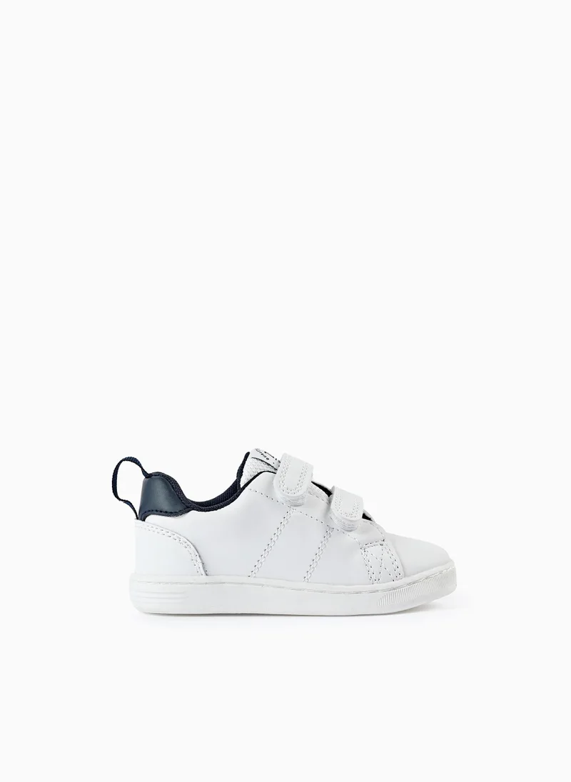 زيبي Trainers for Babies 'ZY 1996', White/Dark Blue
