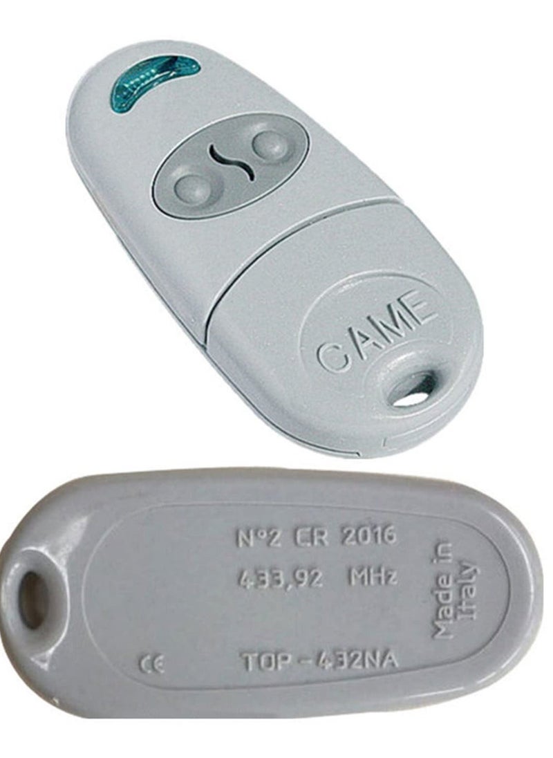 Generic - Remote Control for Garage, Universal Remote Control Gate Came Top432NA, for CAME TOP 432NA 432 SA 432EE Garage Door Gate 433.92MHz Remote Control - Image 1