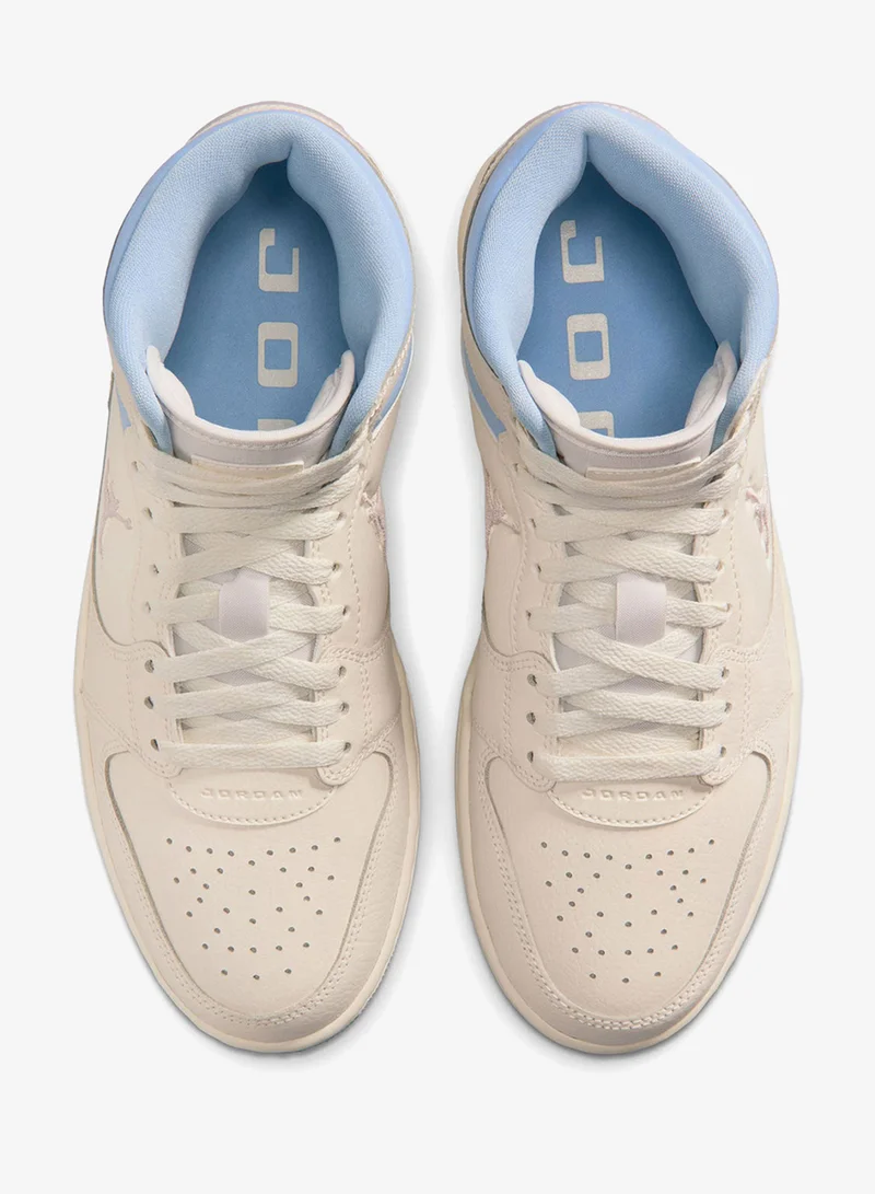 Jordan White Women's Court Connect Mid Shoes for Women | Best Price UAE