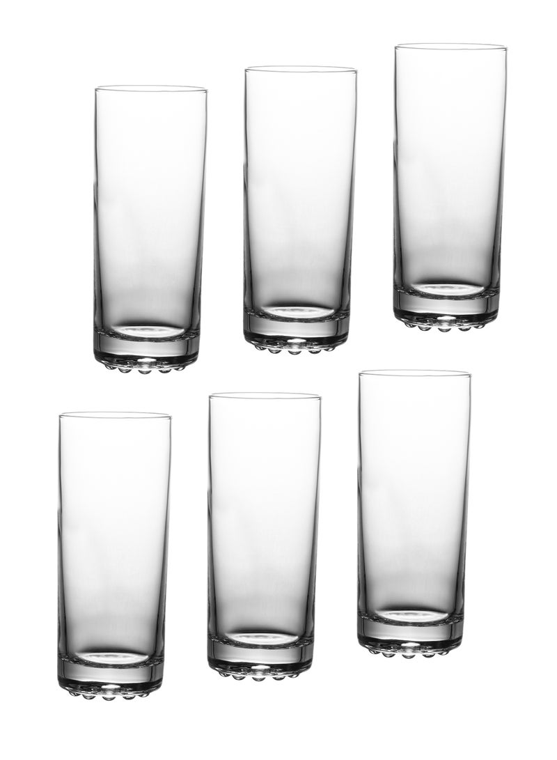 LIBBEY A Set Of 6 Pieces Glass Cups Consisting Of Clear Multi-Use Clear Glass - Image 1