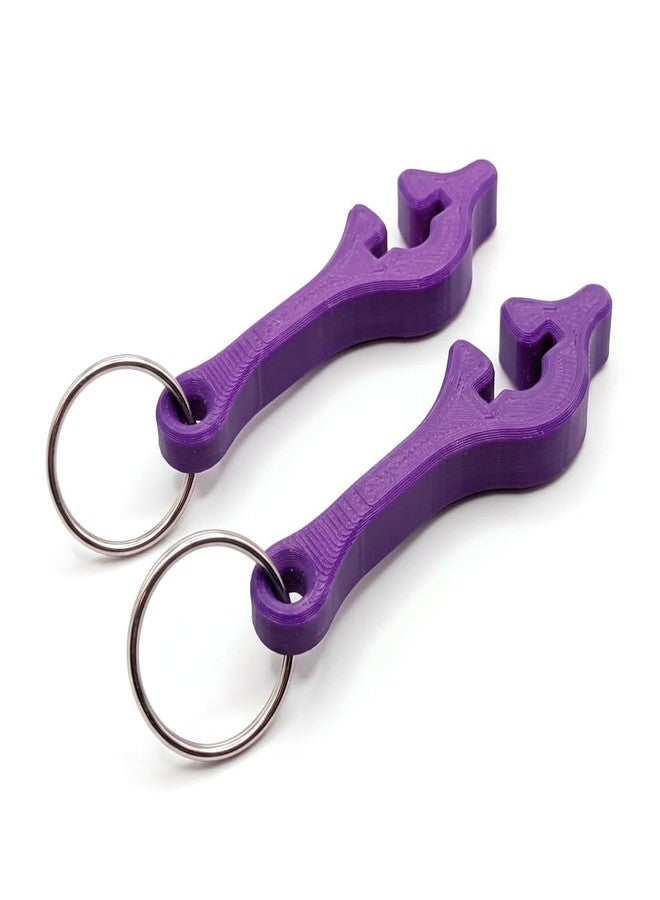 HelperKat Mini Enfit Wrench (2 pack) (Royal Purple) - Image 1