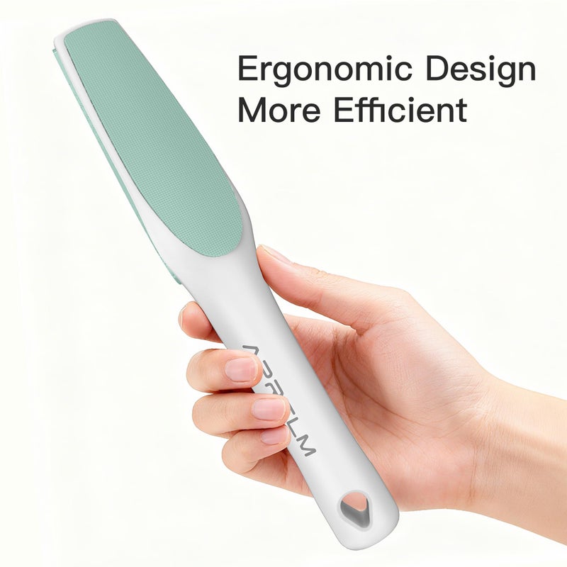 APRELM 3-Sided Nano Glass Foot File, 3-in-1 Coarse/Medium/Fine Foot Callus Remover, Professional Callus Remover for Feet Hard Skin Smooth Polishing (Turquoise) - Image 5