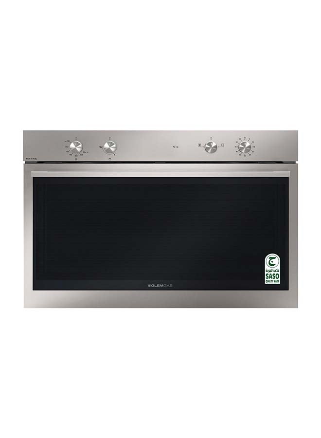 GLEMGAS BuiltIn Gas Oven 89.7cm Stainless Steel - Image 1