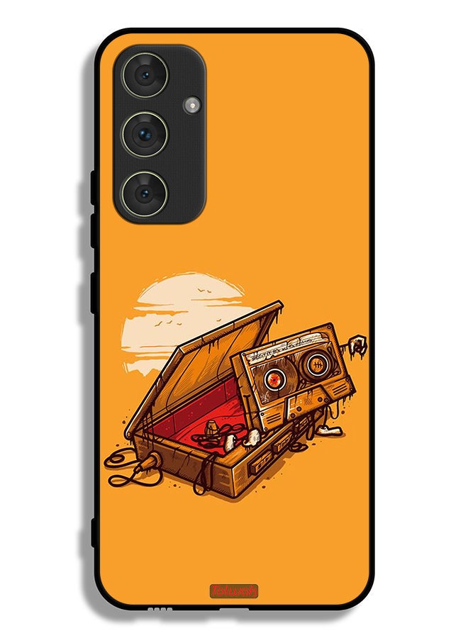 Tolwak Samsung Galaxy A54 5G Protective Case Cover Cassette And Tape Art - Image 1