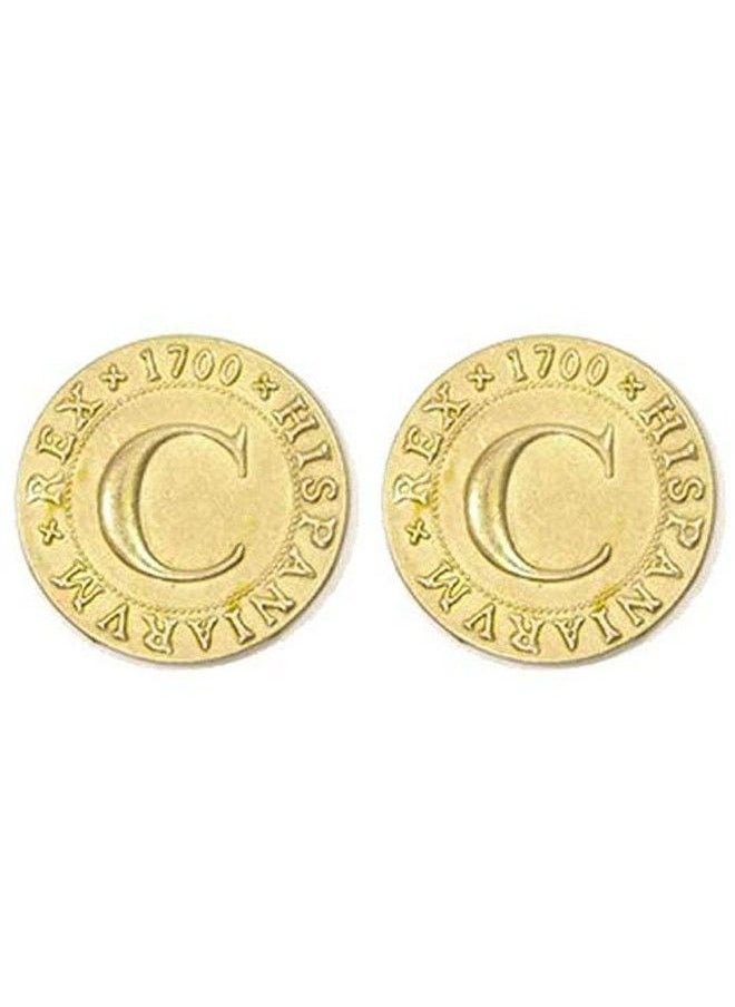 The Broken Token Pirate Themed Gaming Coins Doubloons Jumbo 35Mm 6Pack Novelty Fantasy Replica Coins  - Image 3