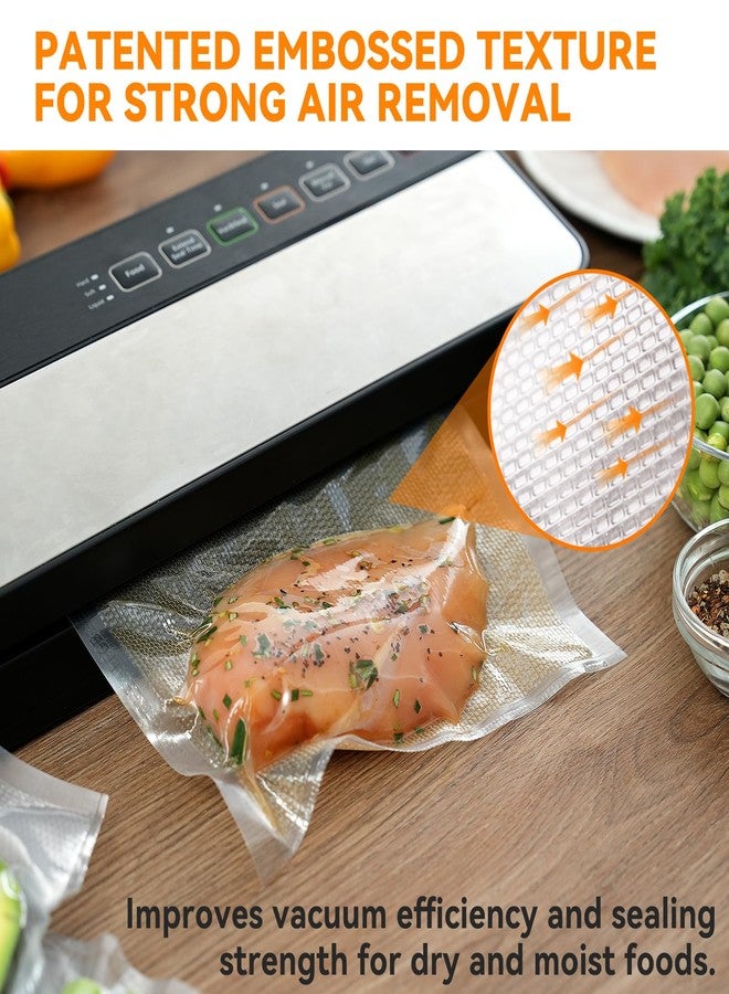 Wevac Vacuum Sealer Bag Rolls, 8"x16' (2 Rolls), Heavy Duty Food Storage for Sous Vide, Freezer, Meal Prep, Keep Food Fresh Longer - Image 4