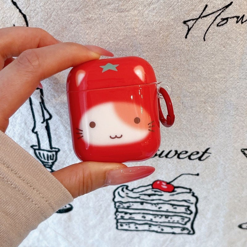 Pink Cat Print IMD Soft Case Bluetooth Earbuds Protective Cover For AirPods Pro 3 - Image 3