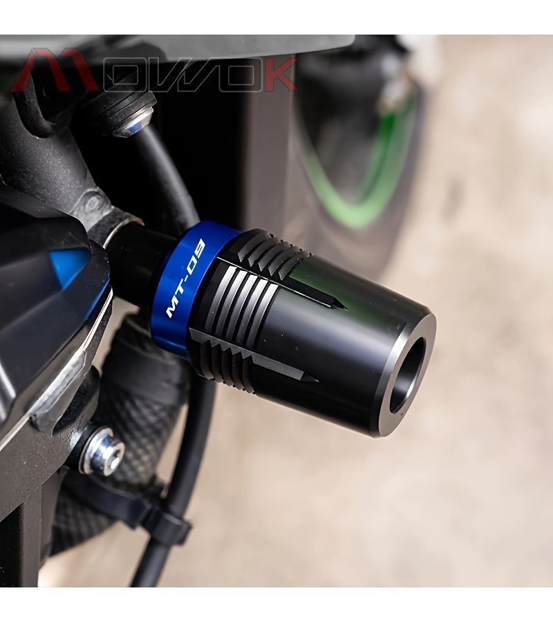 Motorcycle Crash Protectors Frame Sliders Black For Yamaha MT09 MT 09 MT 09 SP 2014 2020 - Image 5