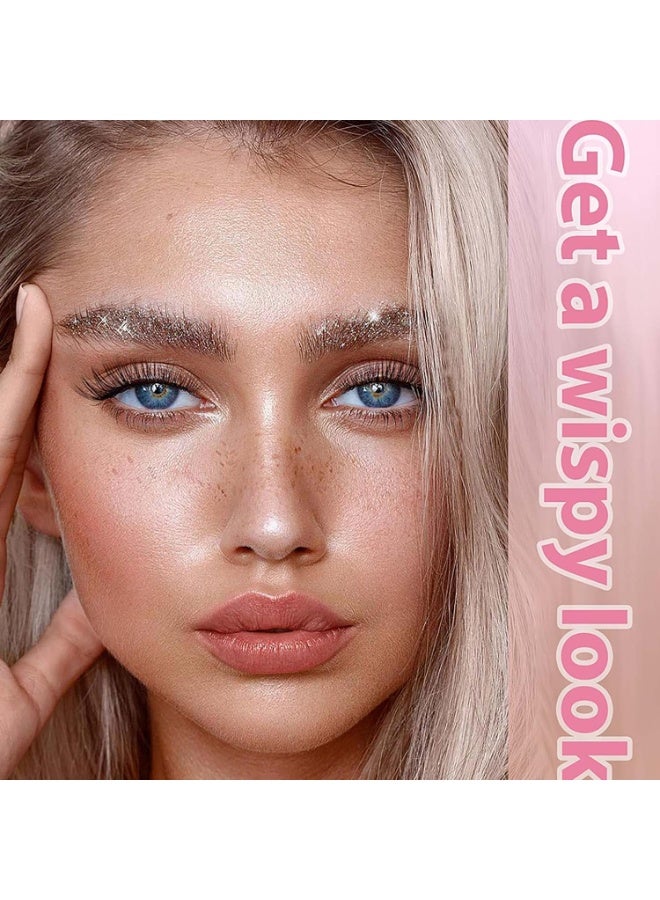 240 clusters of large-capacity eyelashes, eyelash clusters, including 4 lengths, free glue + tweezers, oil-proof, waterproof and sweat-proof! Create your own eye makeup as you like. Makes eyes look bigger! Confident DIY - Image 2