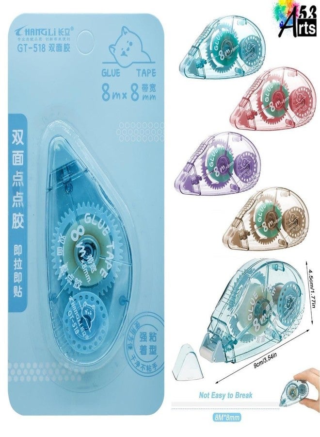 53 Arts 3 Pack Permanent Adhesive Runner Roller Tapes, Glue Runner Permanent 6mx6mm - Image 2