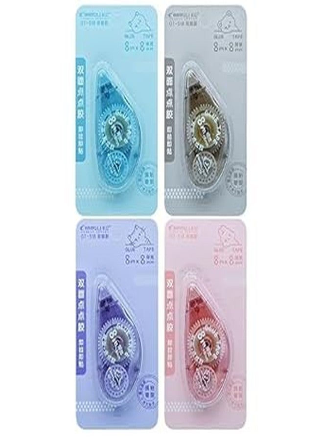 53 Arts 3 Pack Permanent Adhesive Runner Roller Tapes, Glue Runner Permanent 6mx6mm - Image 1