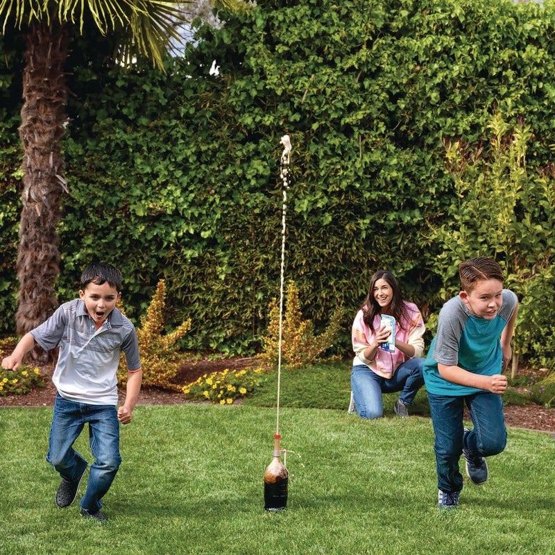 Steve Spangler Science Steve Spangler Science Extreme Geyser Tube - Science Kit for Kids - Mentos & Soda Lab Experiment - Includes Tube, Candy, & Unique Spray Caps - Chemistry Magic - Classroom STEM Project  - Image 4