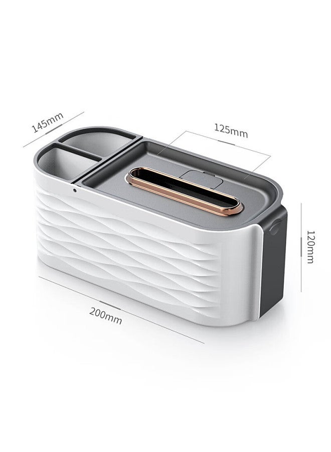 Jin Longxing Jinlongxing Tissue Box, Living Room Coffee Table Desktop Storage Box With Spring, Paper Towel Holder For Home And Office, Remote Control Storage, Napkin Holder - Image 1