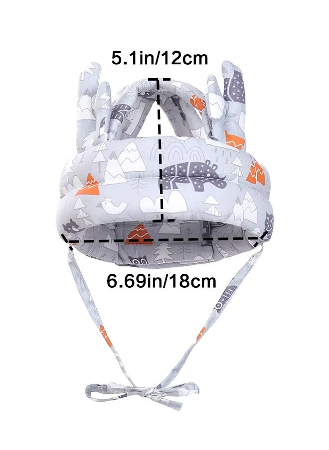Generic - Baby Head Protector - Baby Helmet for Crawling Walking Running - No Bumps and Soft Cushion - Adjustable Protective Cap Infant Baby Safety Headguard Suitable for Children Learning to Walk - Image 1