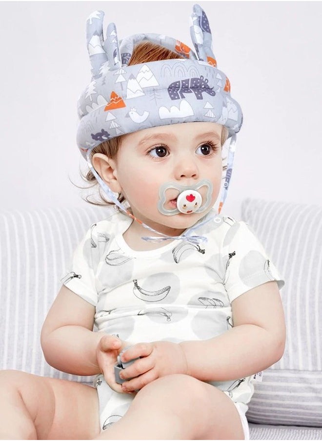 Generic - Baby Head Protector - Baby Helmet for Crawling Walking Running - No Bumps and Soft Cushion - Adjustable Protective Cap Infant Baby Safety Headguard Suitable for Children Learning to Walk - Image 1