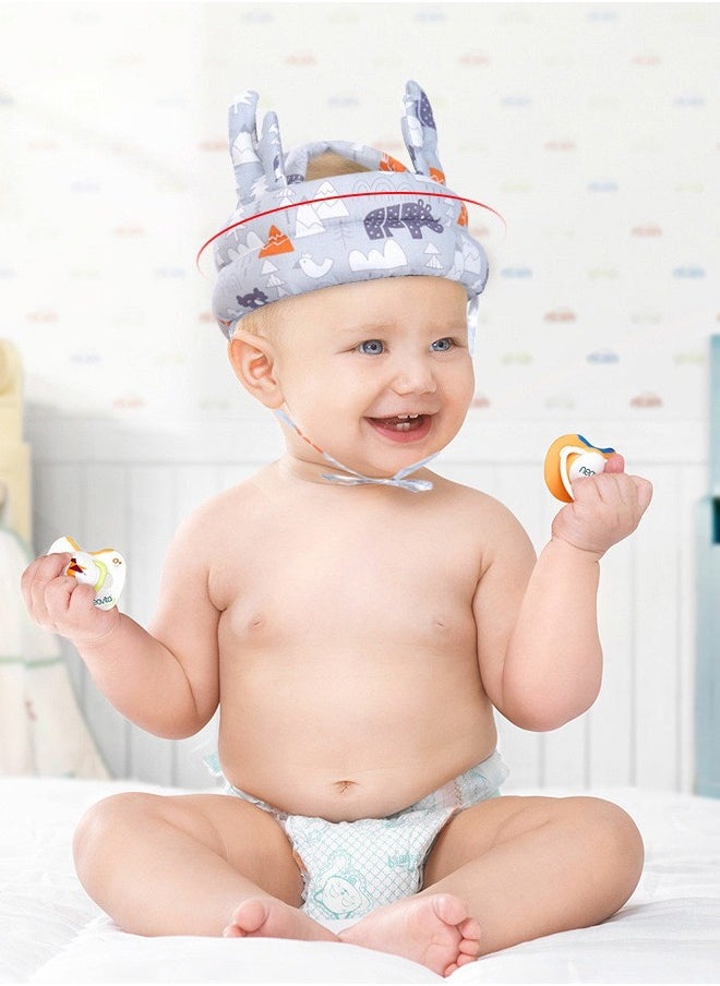 Generic - Baby Head Protector - Baby Helmet for Crawling Walking Running - No Bumps and Soft Cushion - Adjustable Protective Cap Infant Baby Safety Headguard Suitable for Children Learning to Walk - Image 1