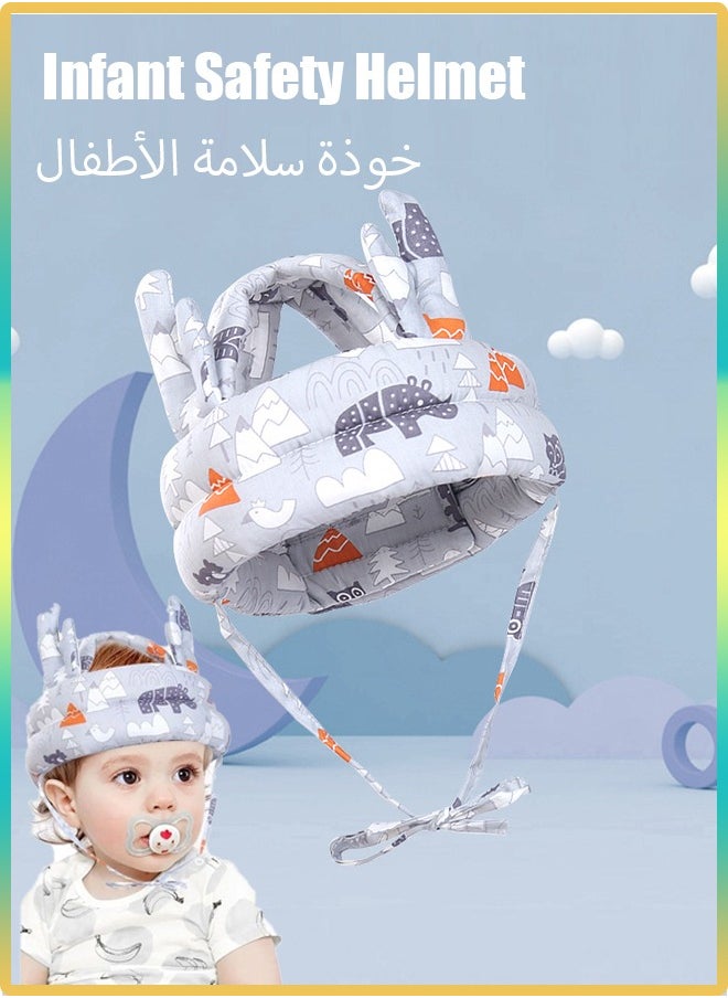 Generic - Baby Head Protector - Baby Helmet for Crawling Walking Running - No Bumps and Soft Cushion - Adjustable Protective Cap Infant Baby Safety Headguard Suitable for Children Learning to Walk - Image 1