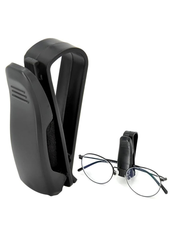 Generic Eyeglasses holder clip with place for licenses, cards or cards, multi-use, multi-color, single clip  - Image 2