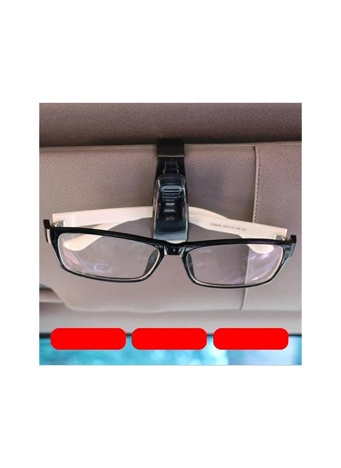 Generic Eyeglasses holder clip with place for licenses, cards or cards, multi-use, multi-color, single clip  - Image 3