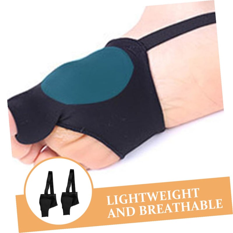 Hallux Valgus Corrector Bunion Splint Toe Straightener Black M Day Night Use - Image 5