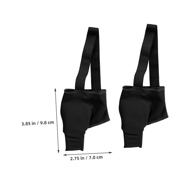 Hallux Valgus Corrector Bunion Splint Toe Straightener Black M Day Night Use - Image 3