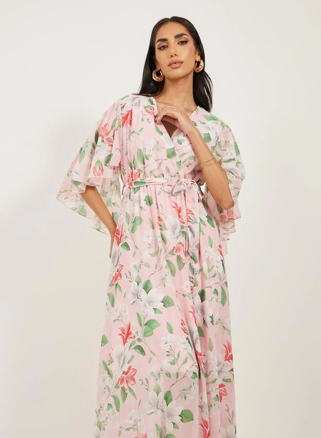 Styli Floral Maxi Dress