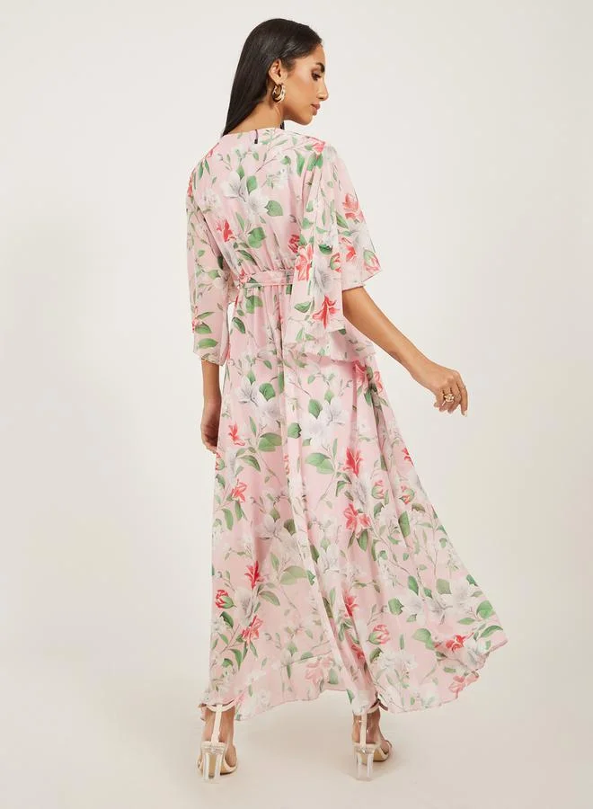 Styli Floral Maxi Dress