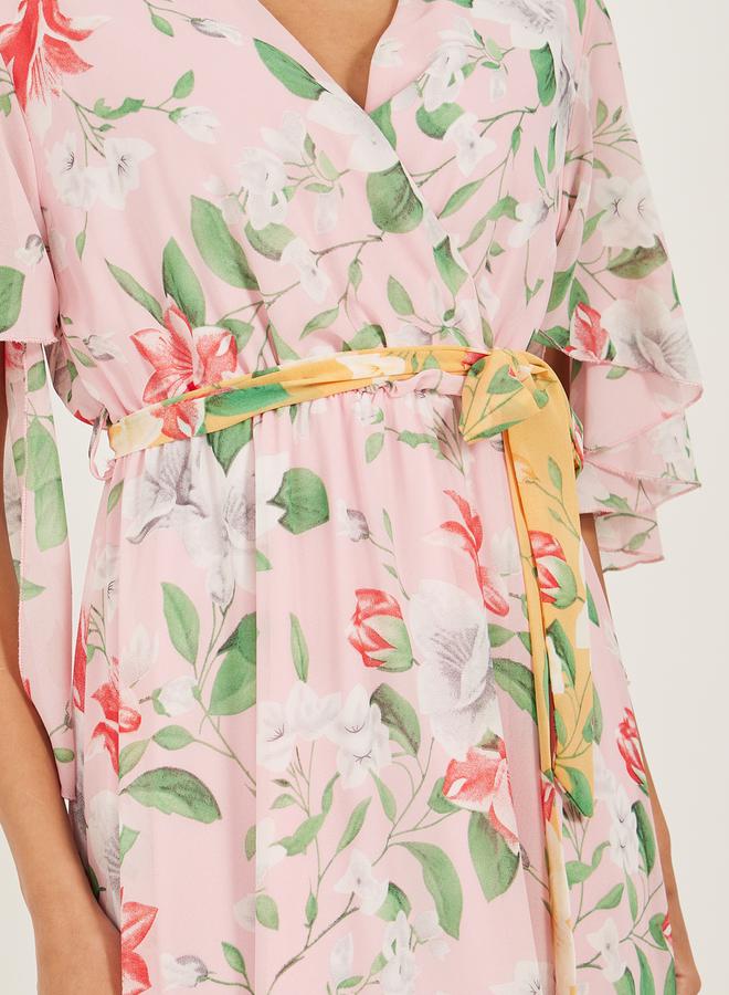 Styli Floral Maxi Dress  - Image 4