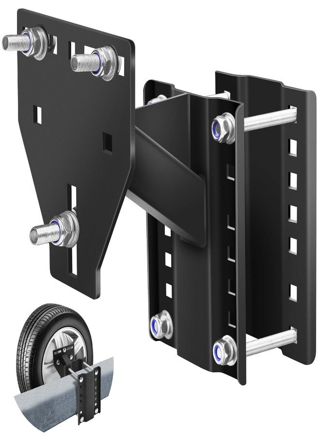toolhoper Trailer Spare Tire Mount (Black) - Image 1