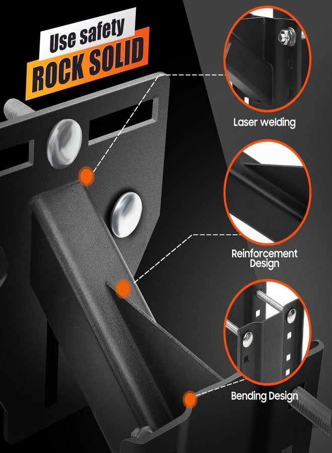 toolhoper Trailer Spare Tire Mount (Black) - Image 3