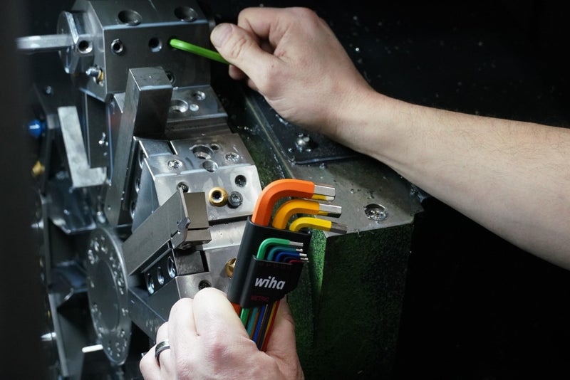 Wiha 9 Piece Ball End Color Coded Hex L-Key Set - Metric - Image 5