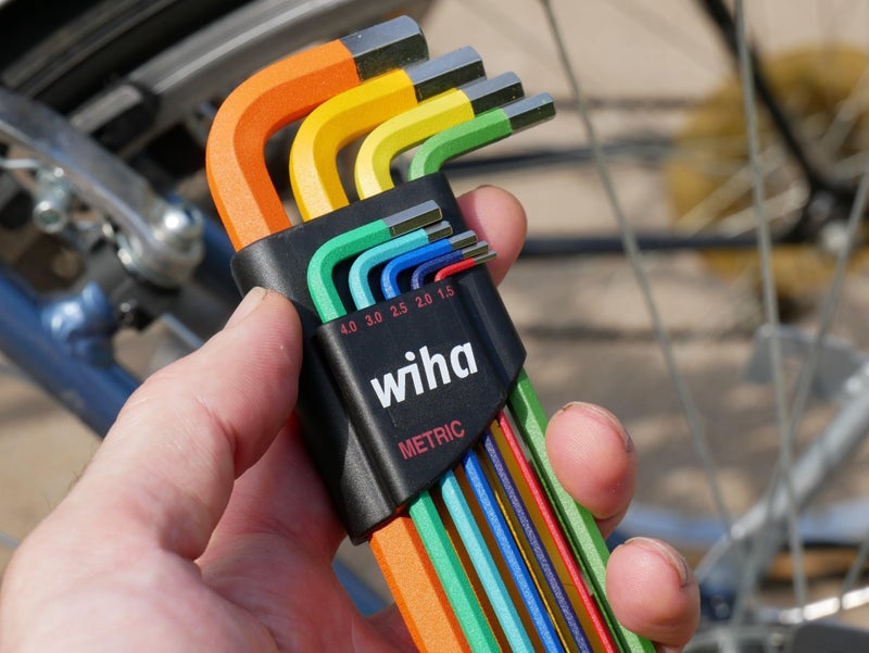 Wiha 9 Piece Ball End Color Coded Hex L-Key Set - Metric - Image 4