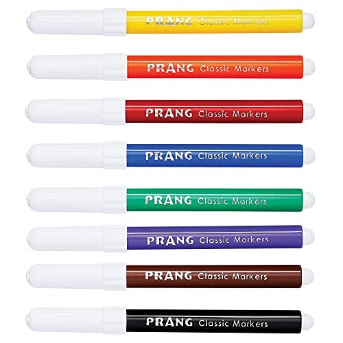 Prang Classic Art Markers, Bullet Tip, Assorted Colors, 8 Count - Image 3