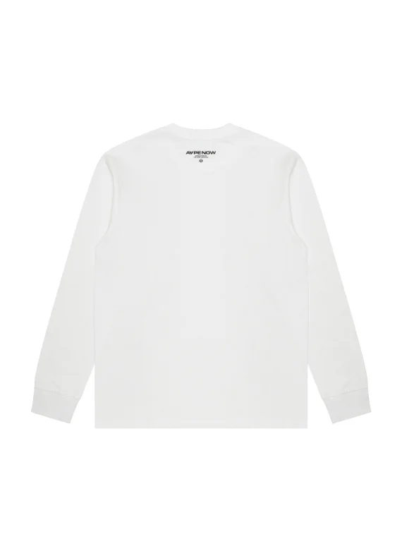 ايه ايه بي إي Moonface logo long sleeve tee