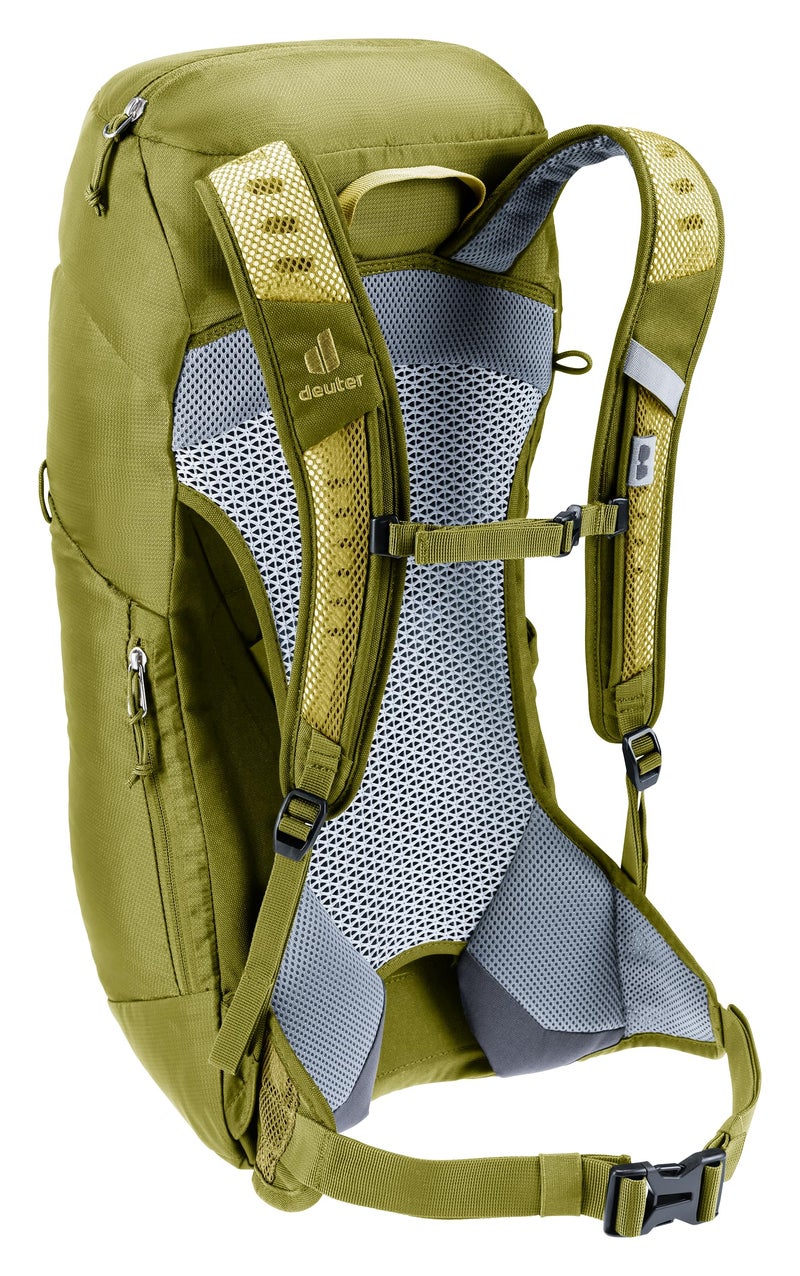 Deuter AC Lite 16L Hiking & Daypack Backpack with Steel Frame & Superior Breathability - Linden-Cactus - Image 3