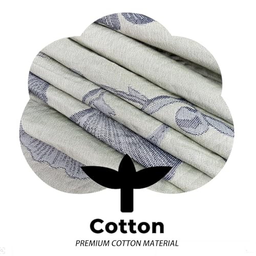 Bifqioy Ginkgo Leaf Quilt Queen Size Green Gray Reversible Cotton Bedspread Coverlet for All Seasons Lightweight Muslin Quilt Throw Blanket for Bed, Couch(Queen) - Image 3